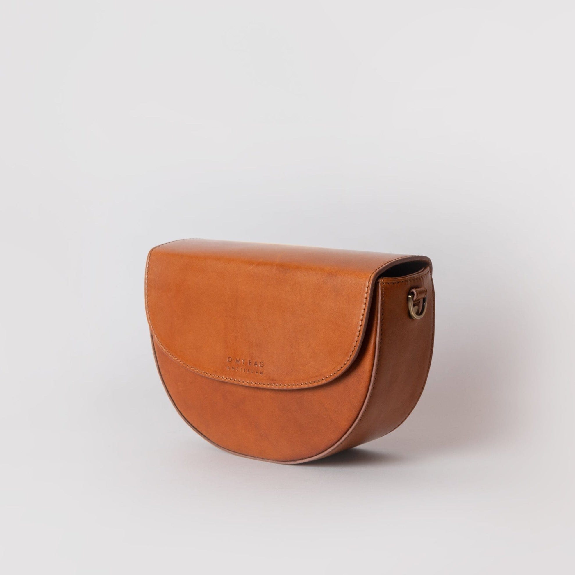 Ava Tasche - Leder Cognac mit 2 Straps