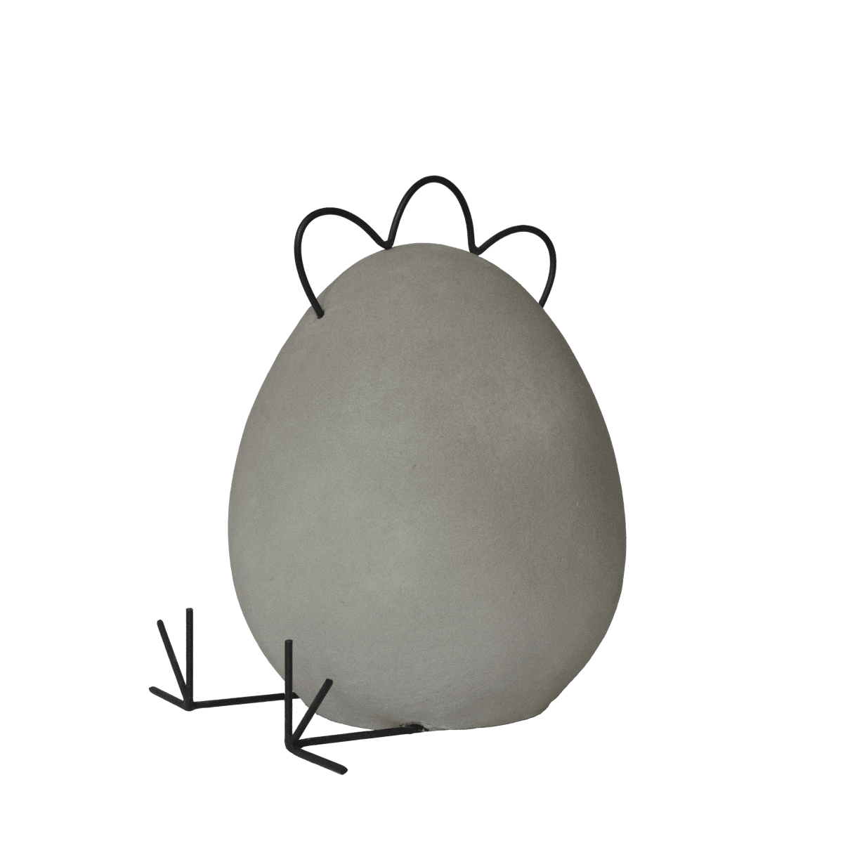Heavy Hen aus Beton - grau