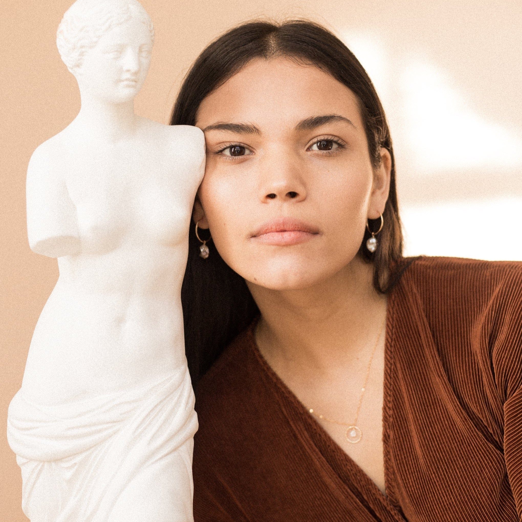 Ohrringe 'Mila Moo' Gold - mkono