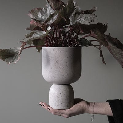 Übertopf Post S - mole dot