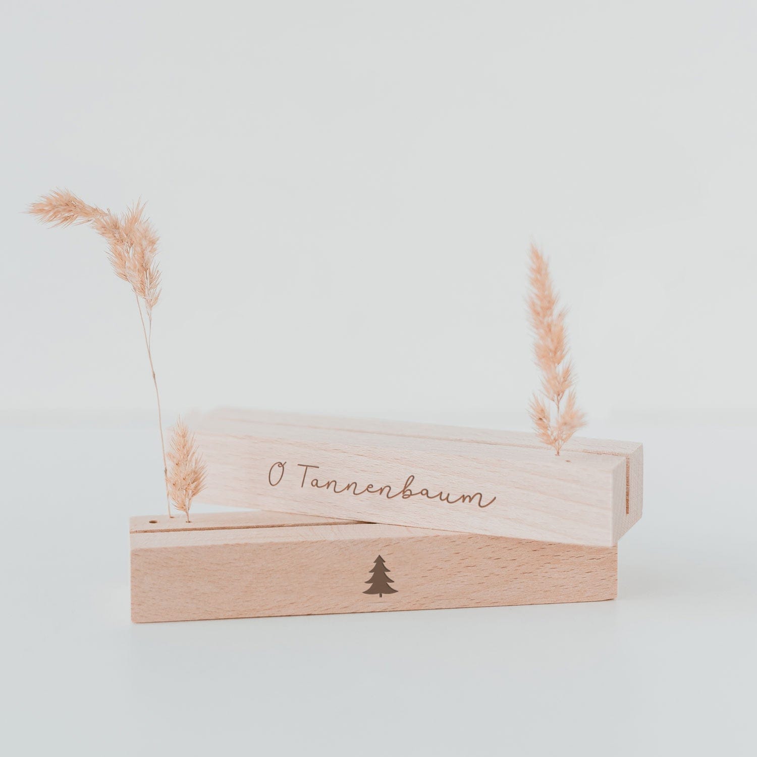 Karten- und Blumenständer 2er Set - O Tannenbaum