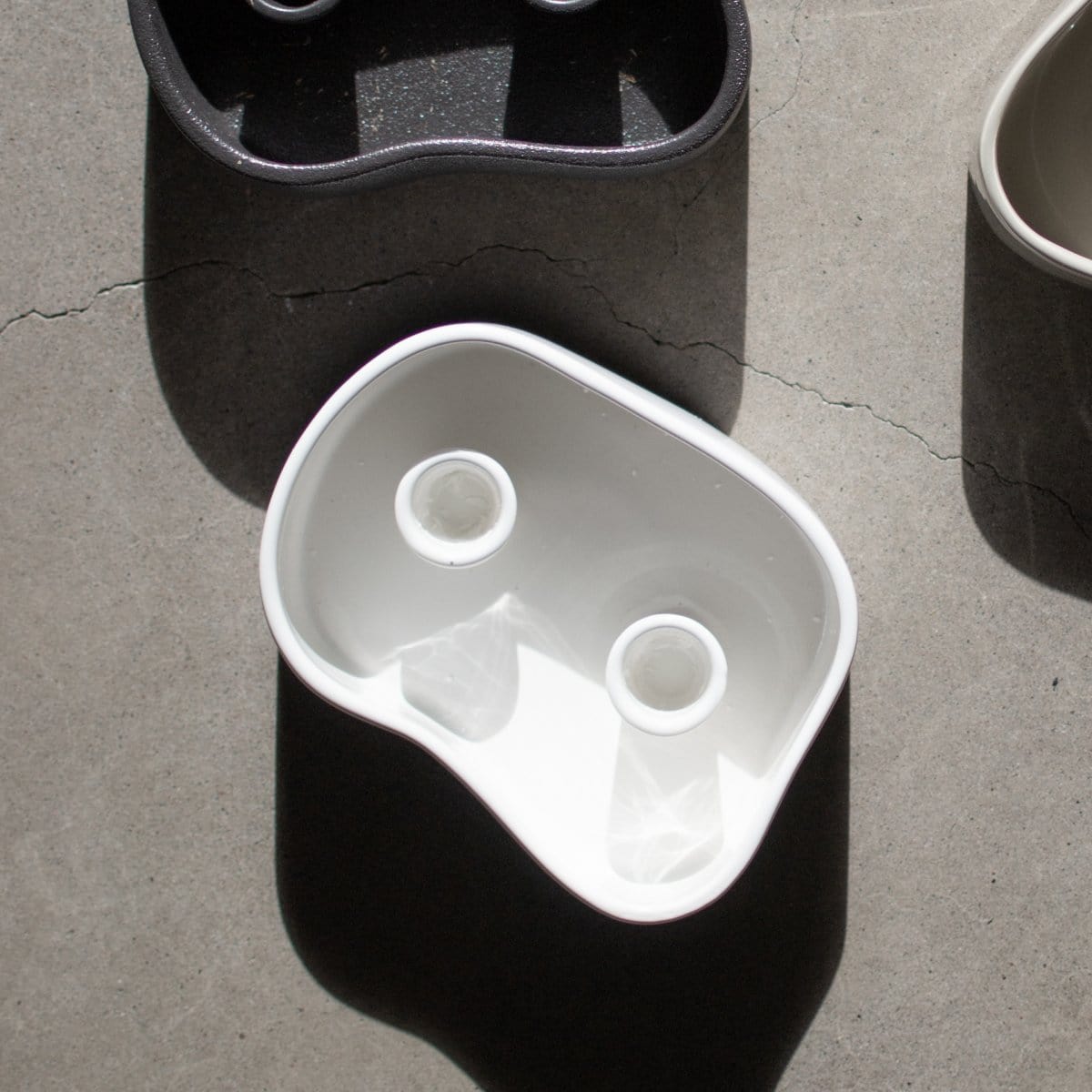 Kerzenhalter Fill me up - weiß