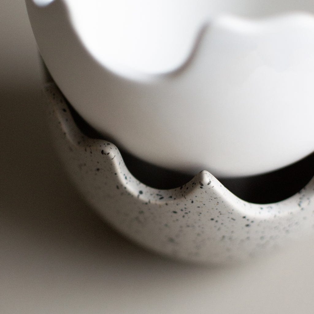 Happy Easter Schale / Übertopf - weiß