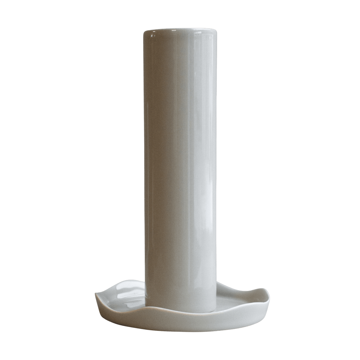 OUTLET Vase Wave L - shiny mole