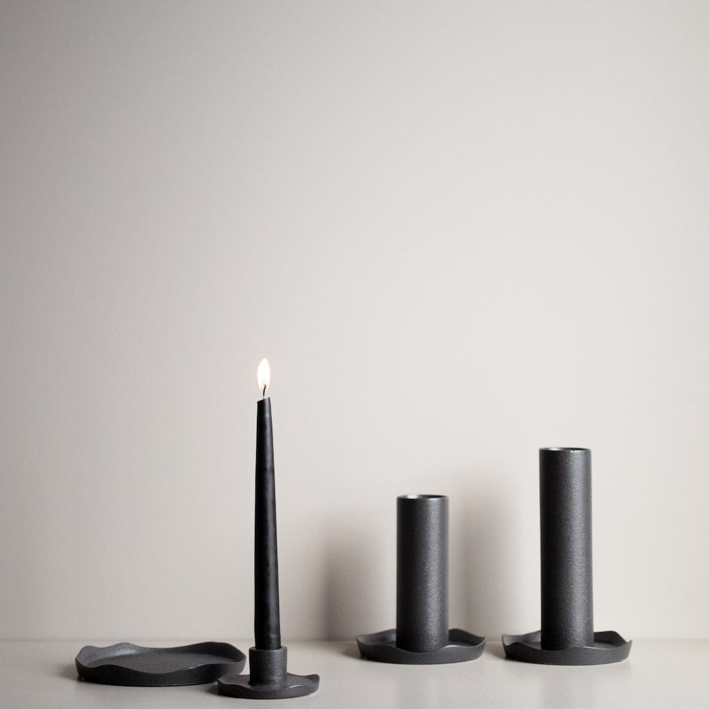 OUTLET Kerzenhalter Wave - cast iron