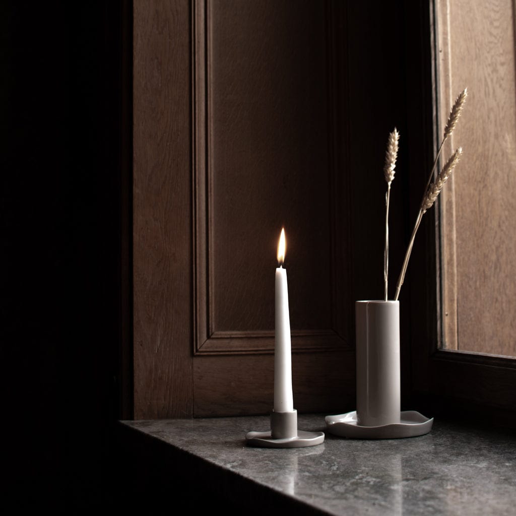 OUTLET Vase Wave S - shiny mole