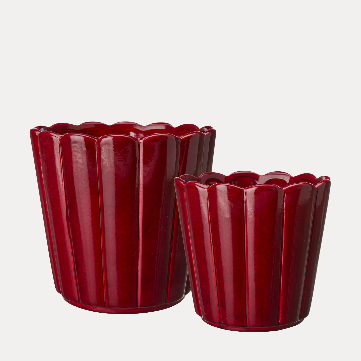 Übertopf Edna - rot