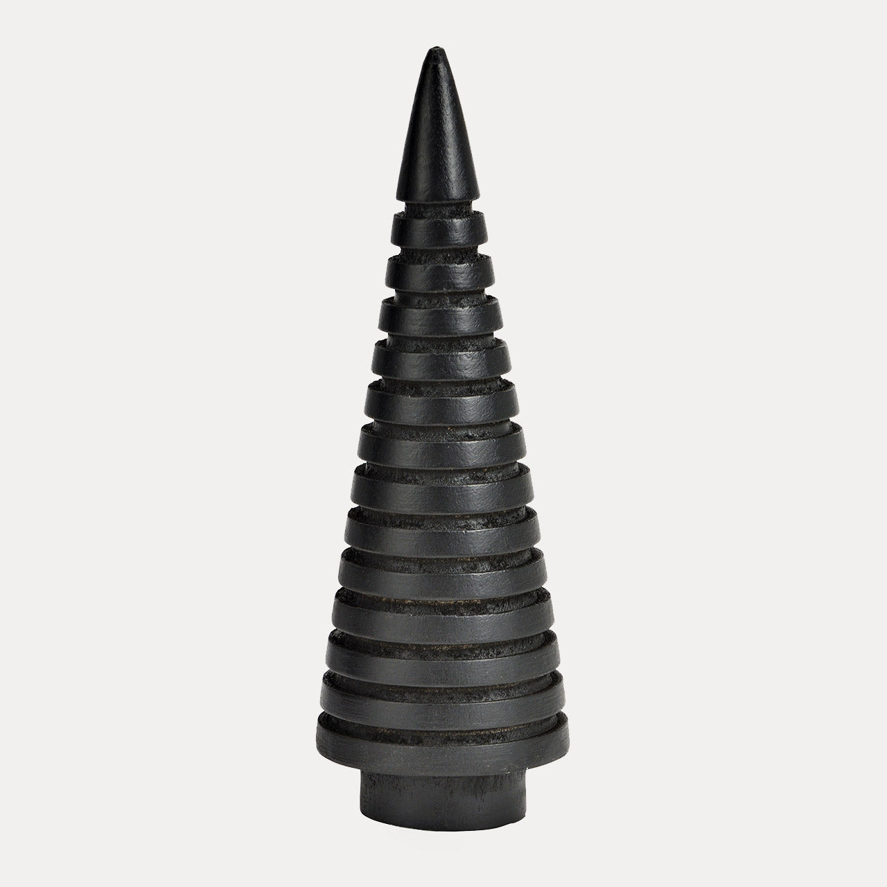 Weihnachtsbaum aus Holz - schwarz