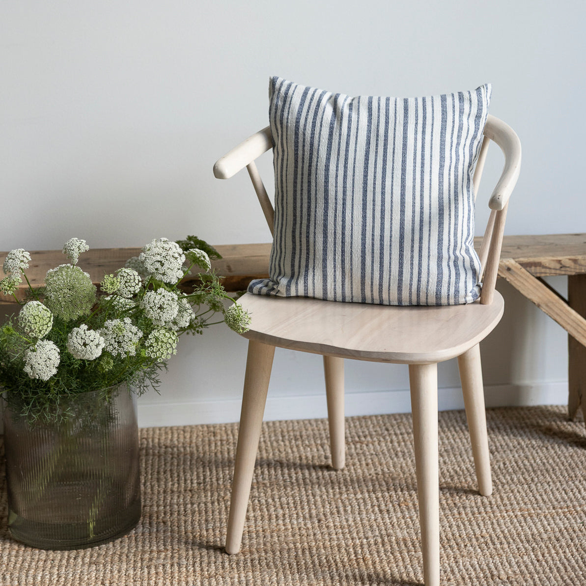 Kissenbezug Karlelund - blau