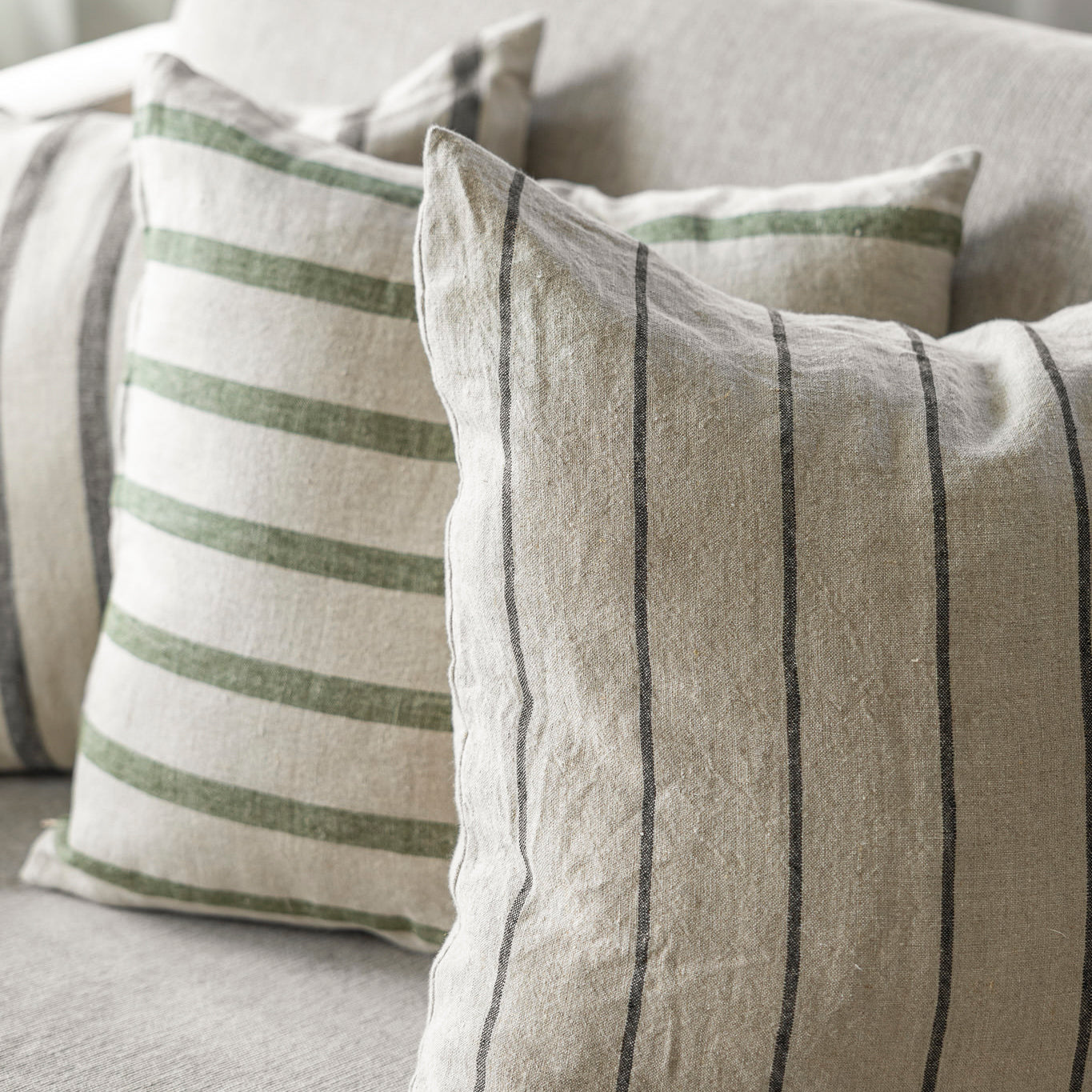 Kissenbezug Grimtorp - anthrazit