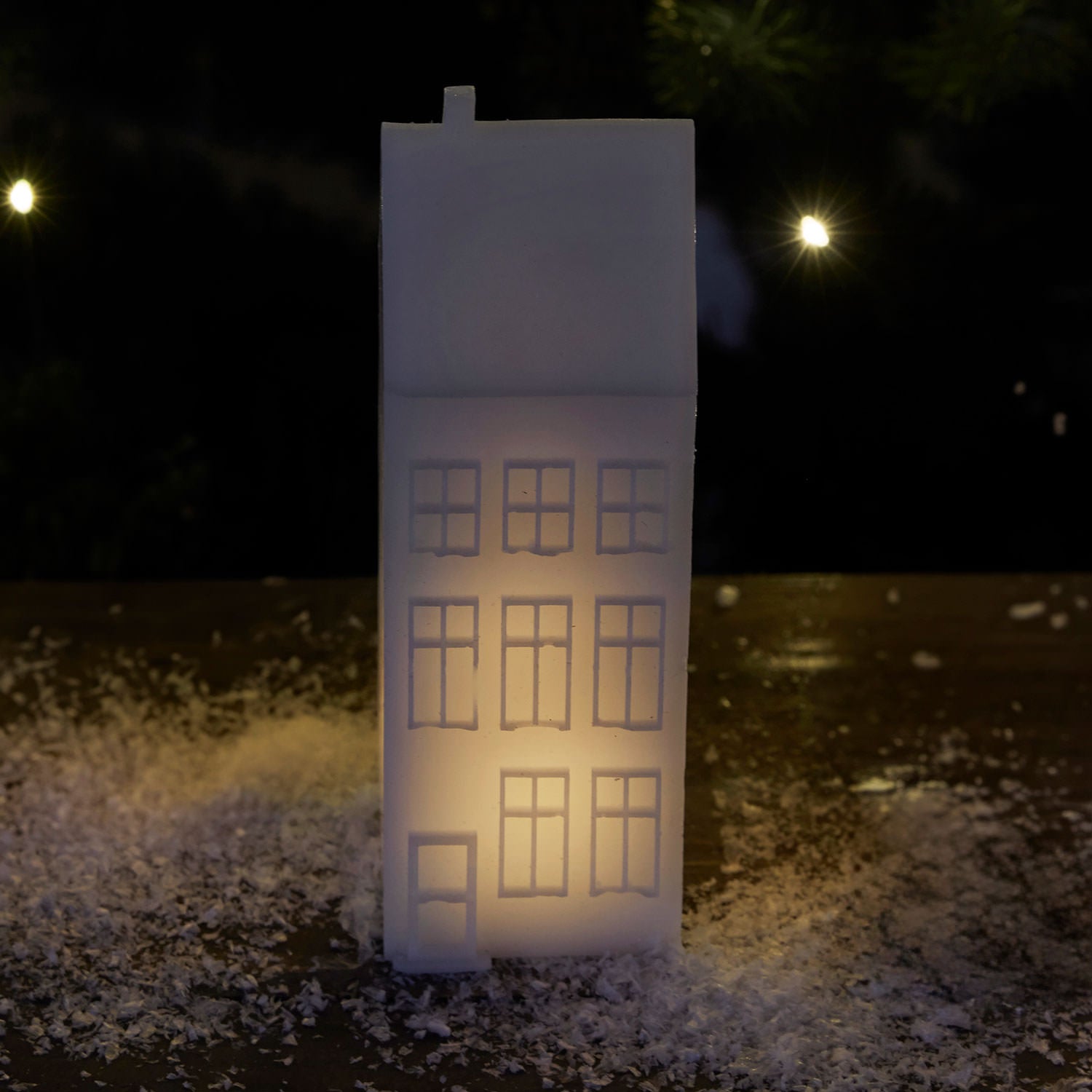 LED-Lichthaus Copenhagen Nyhavn Townhouse - weiß