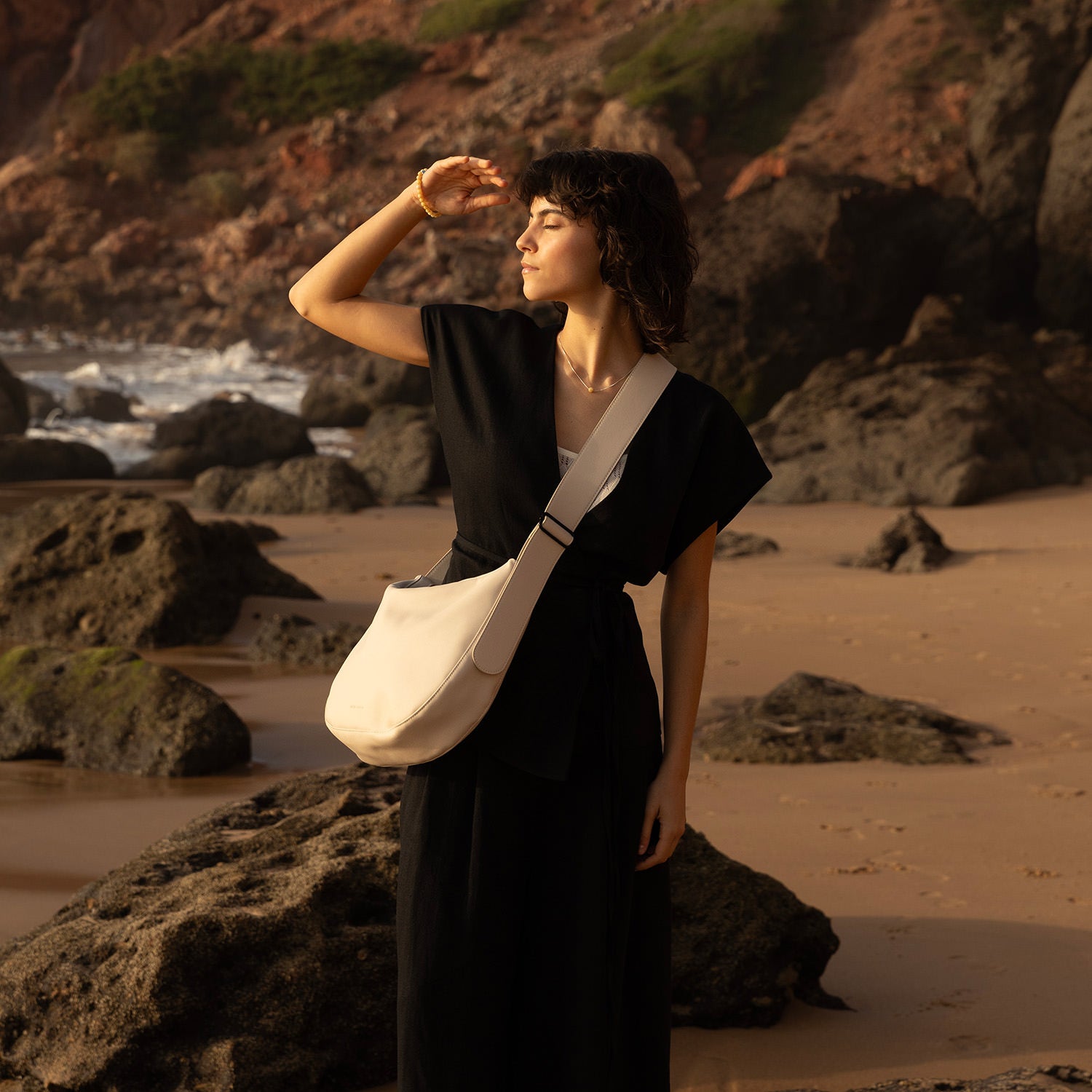 Umi Umhängetasche - stone