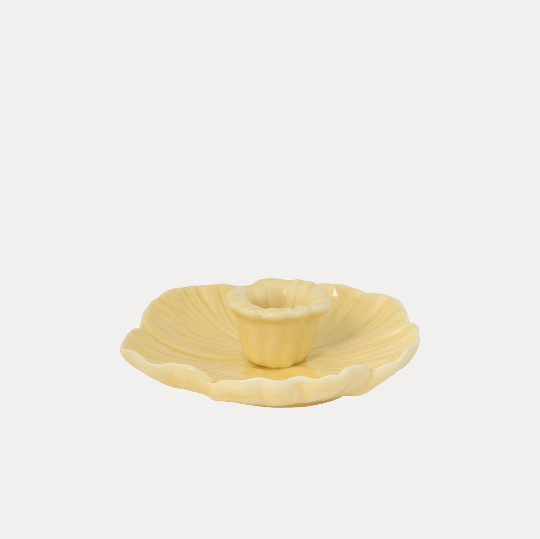 Kerzenhalter Botanik - gelb