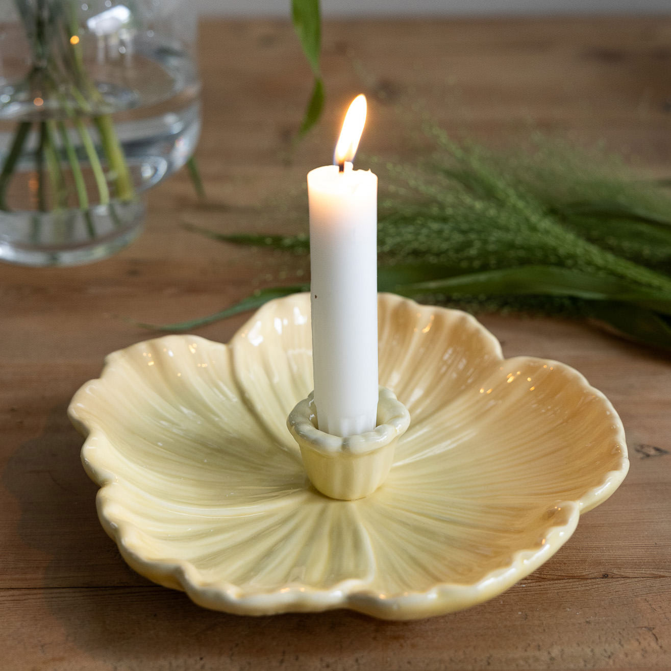 Kerzenhalter Botanik - gelb