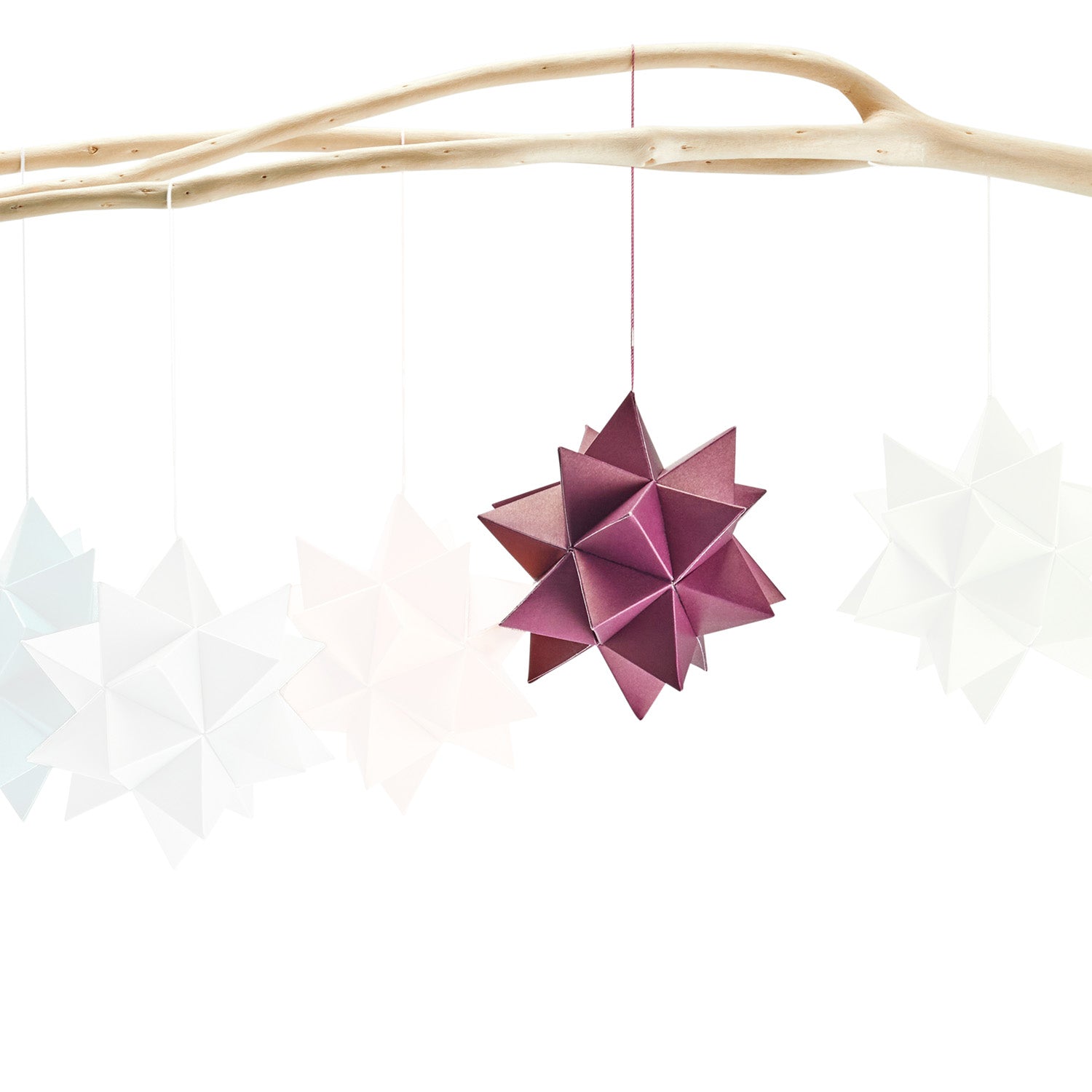 Papieranhänger Craft - verschiedene Farben