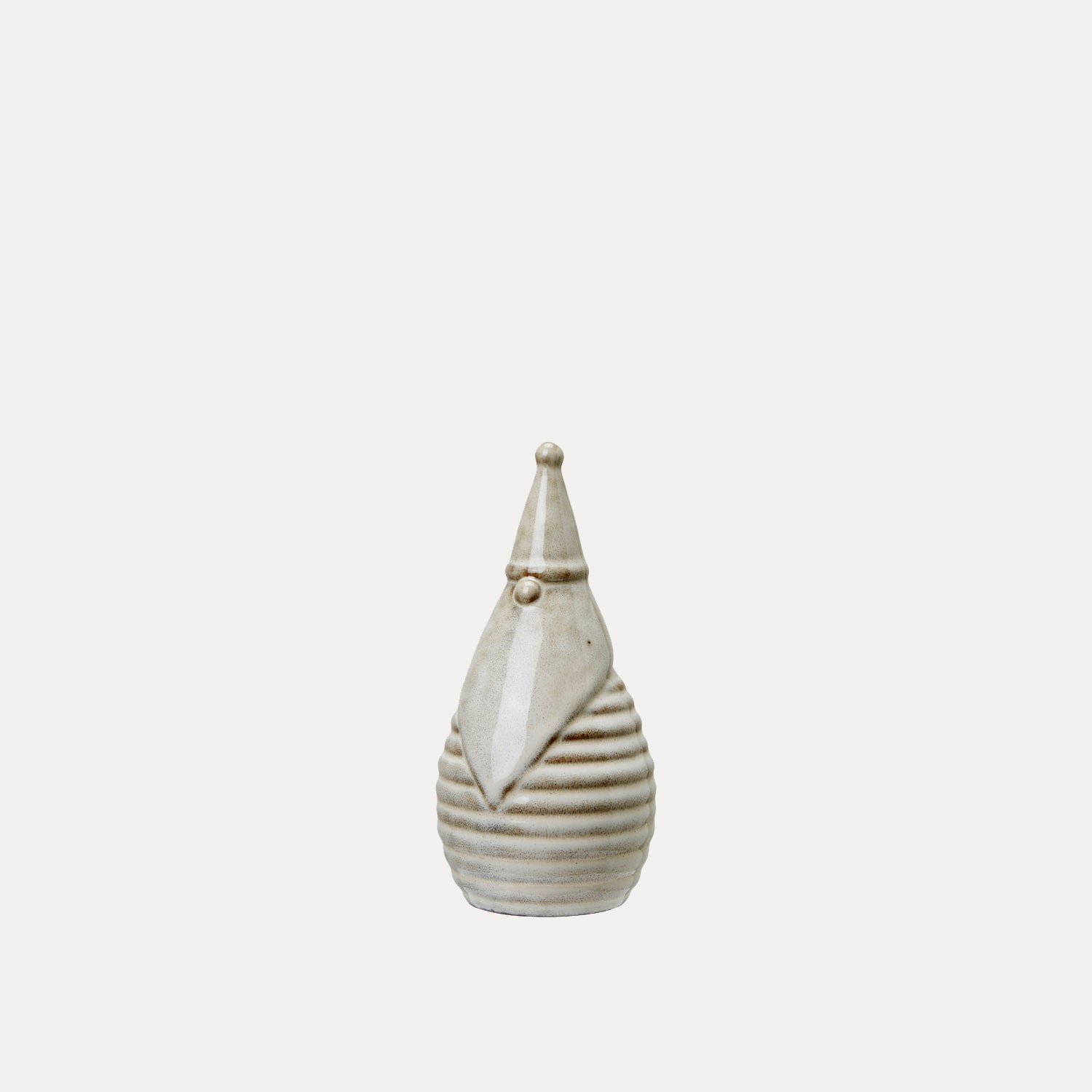 Wichtelfigur Santa - beige melange