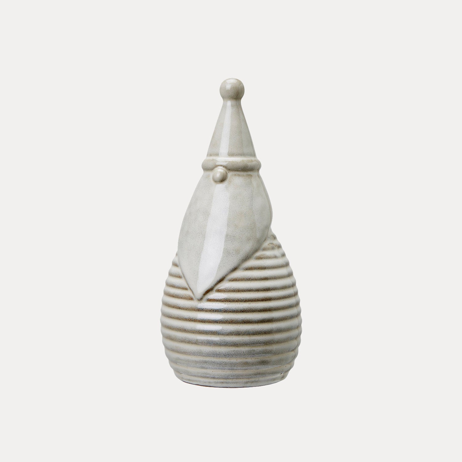 Wichtelfigur Santa - beige melange