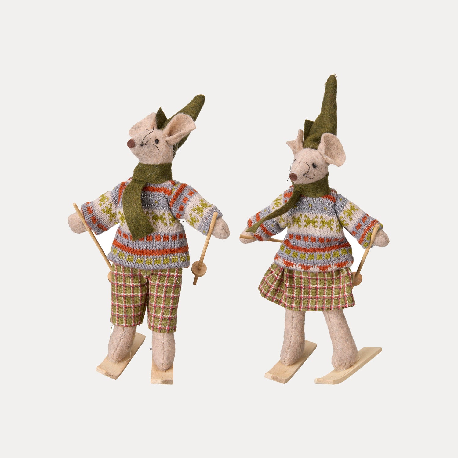 Filzanhänger Bert & Beatrice - bunt