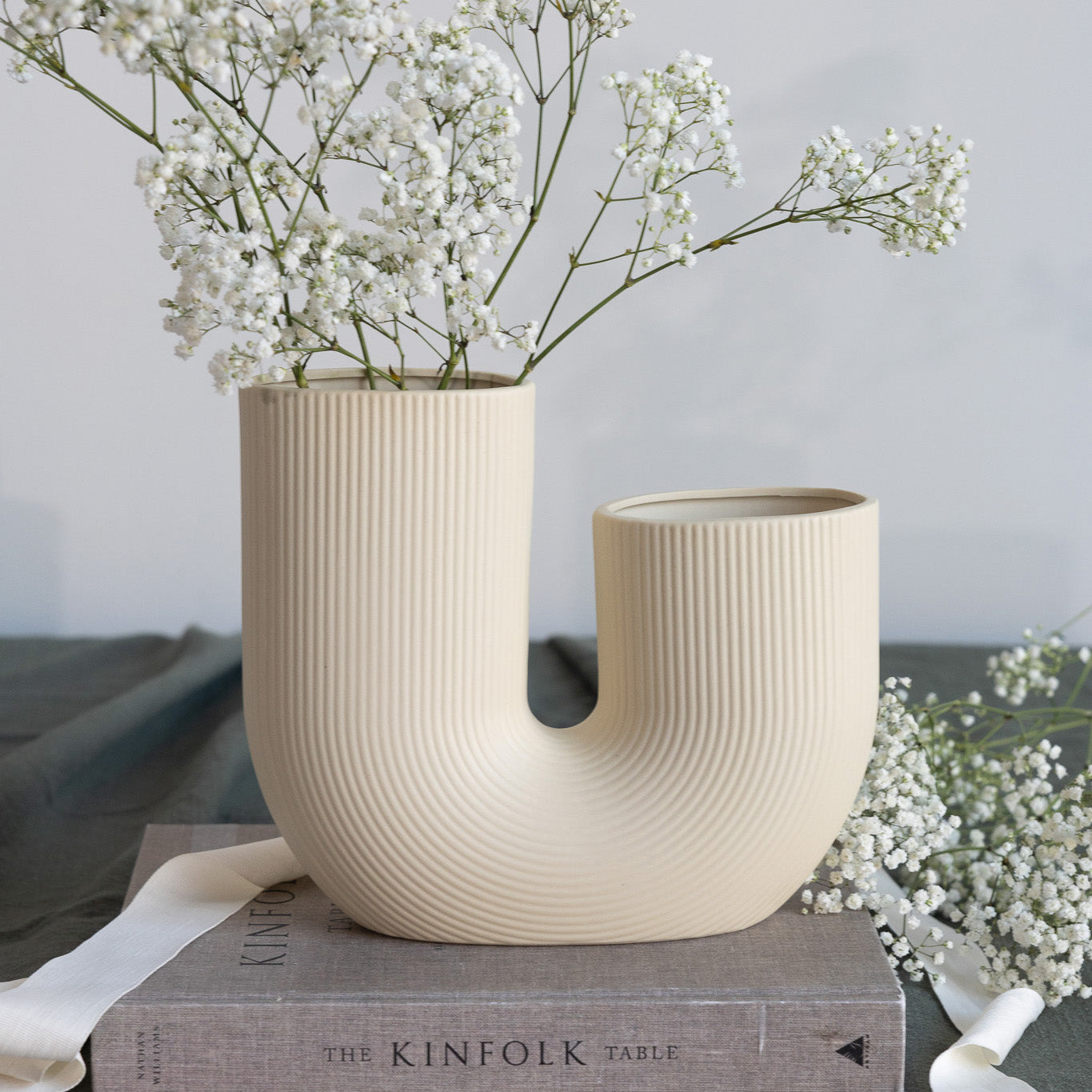 Vase Stravalla - beige