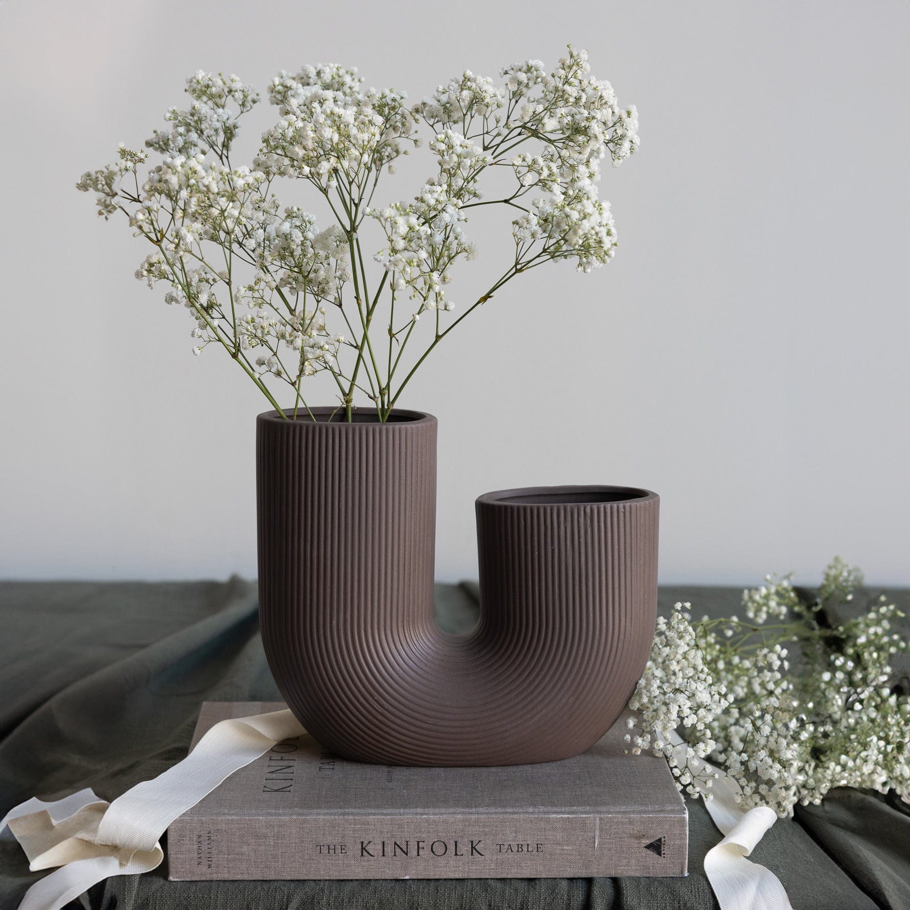 Vase Stravalla - braun