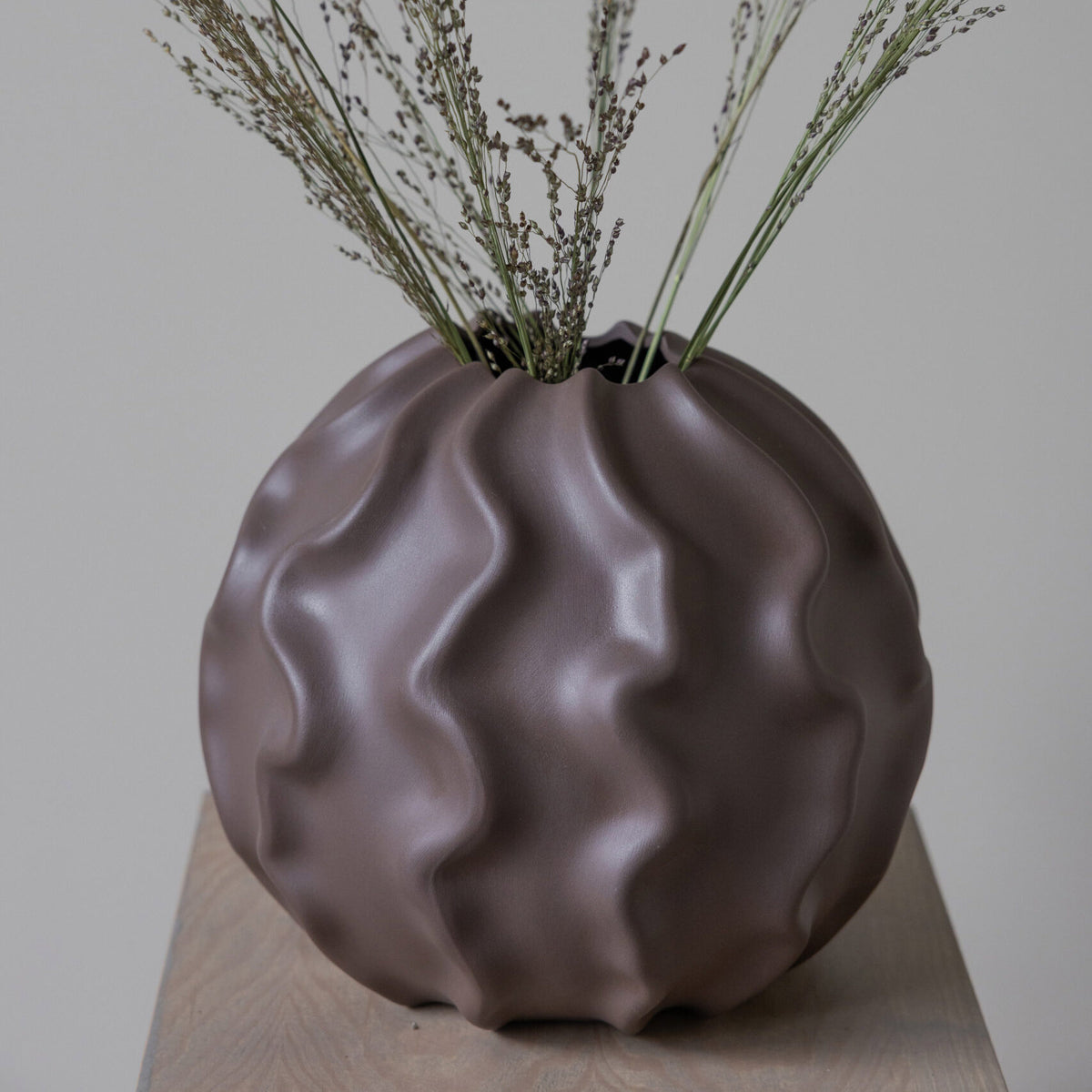 Vase Malmbäck - braun