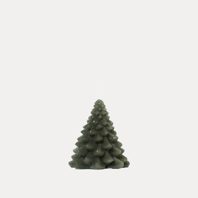 Kerze Tannenbaum Granny - grün