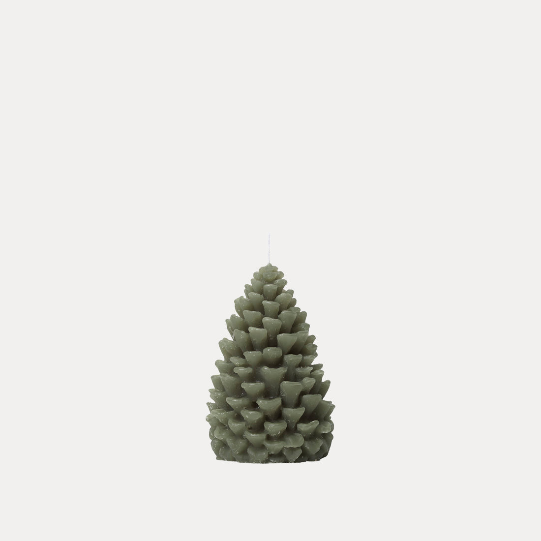 Kerze Pine - grape leaf green