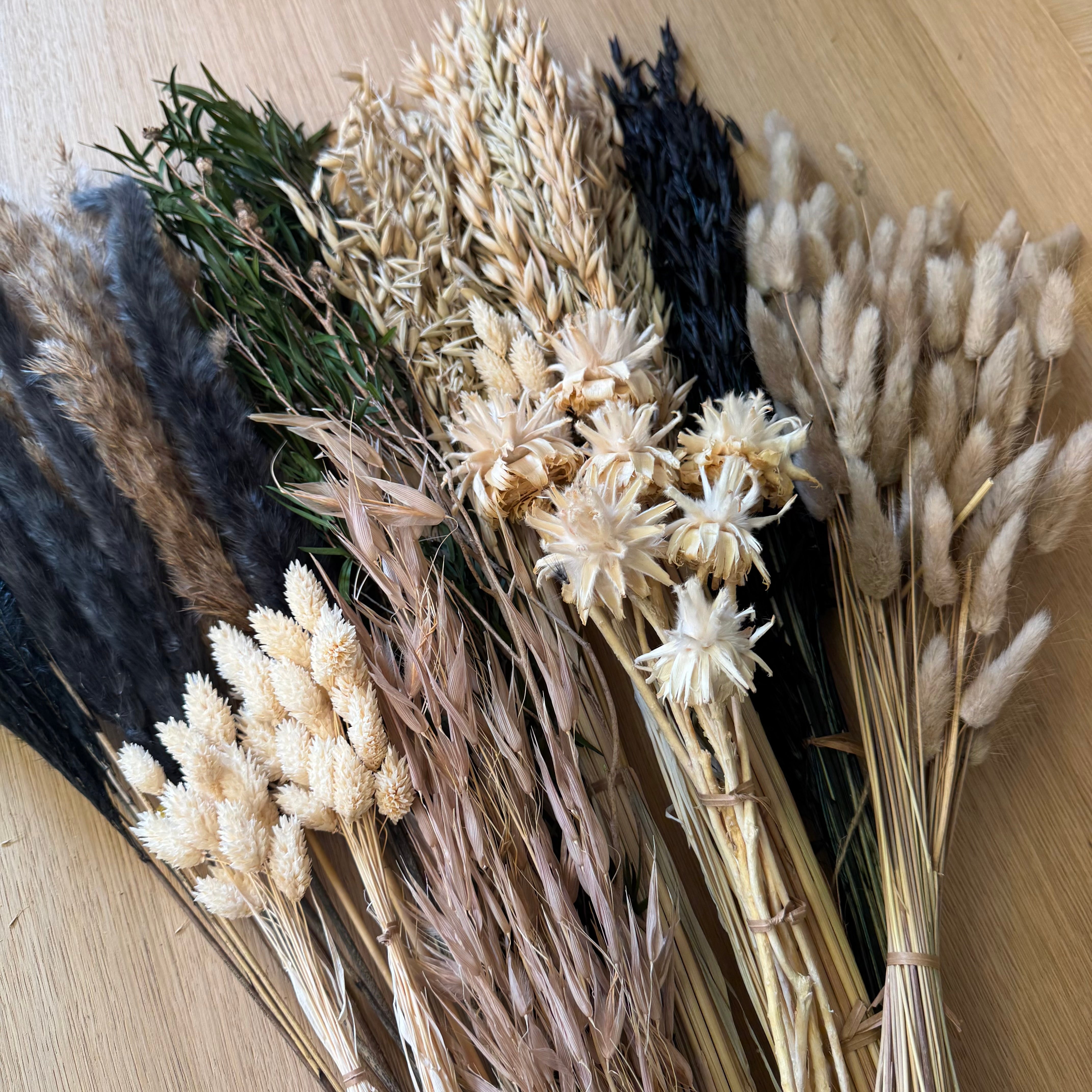 XL Trockenblumen MIX - natur