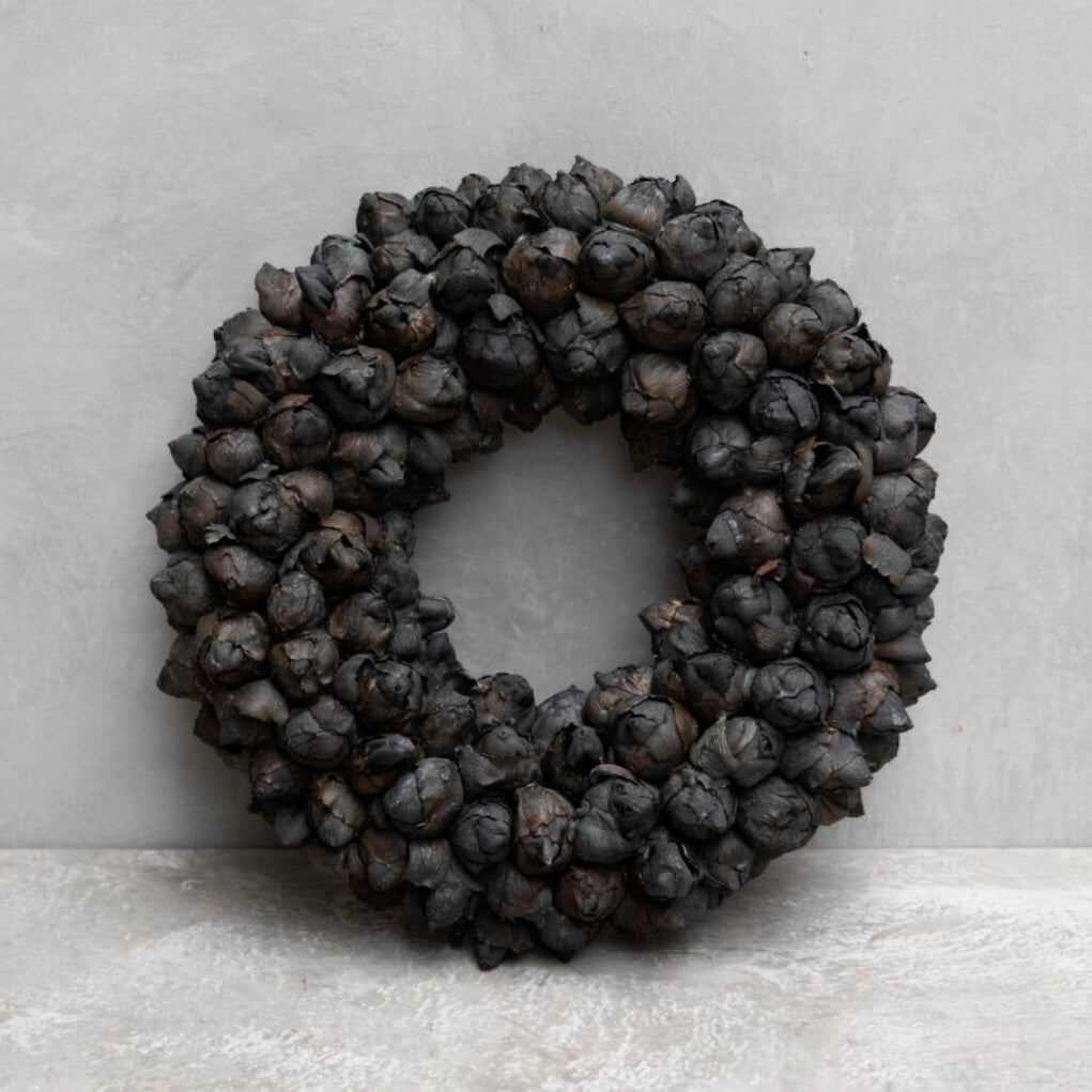 Kranz Coco fruit - schwarz