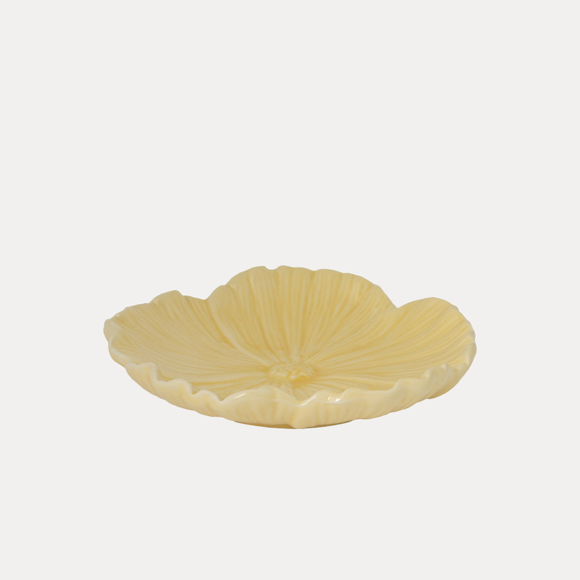 Teller Blomster - gelb