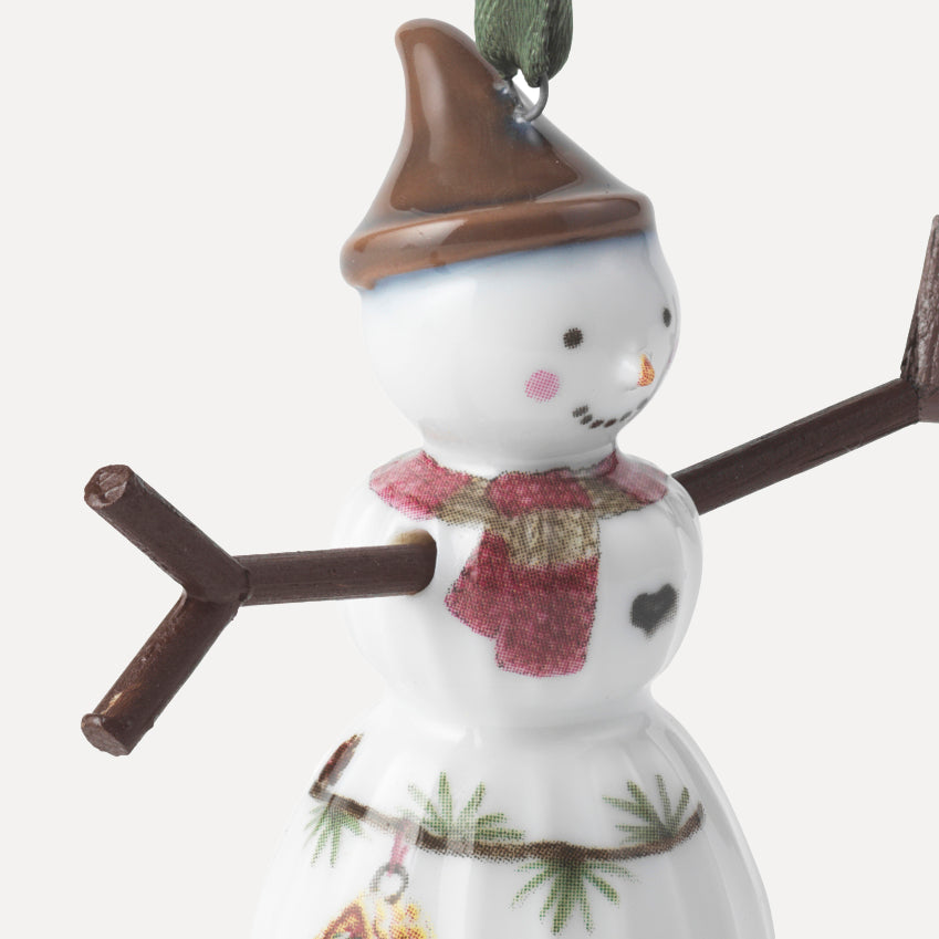 Hammershøi Schneemädchen Anhänger - weiß