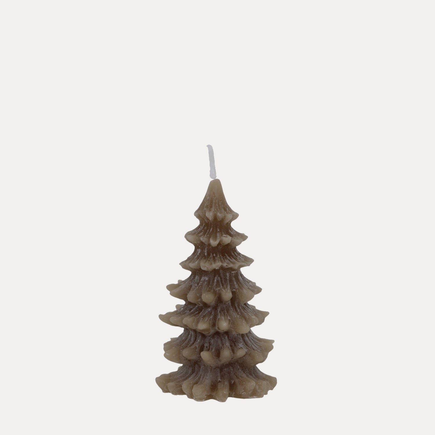 Kerze Tannenbaum James - taupe