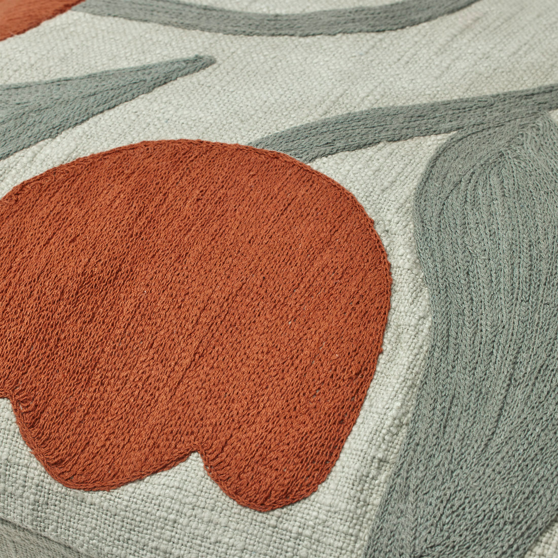 Kissenbezug Dora - Sage / Mocha Bisque