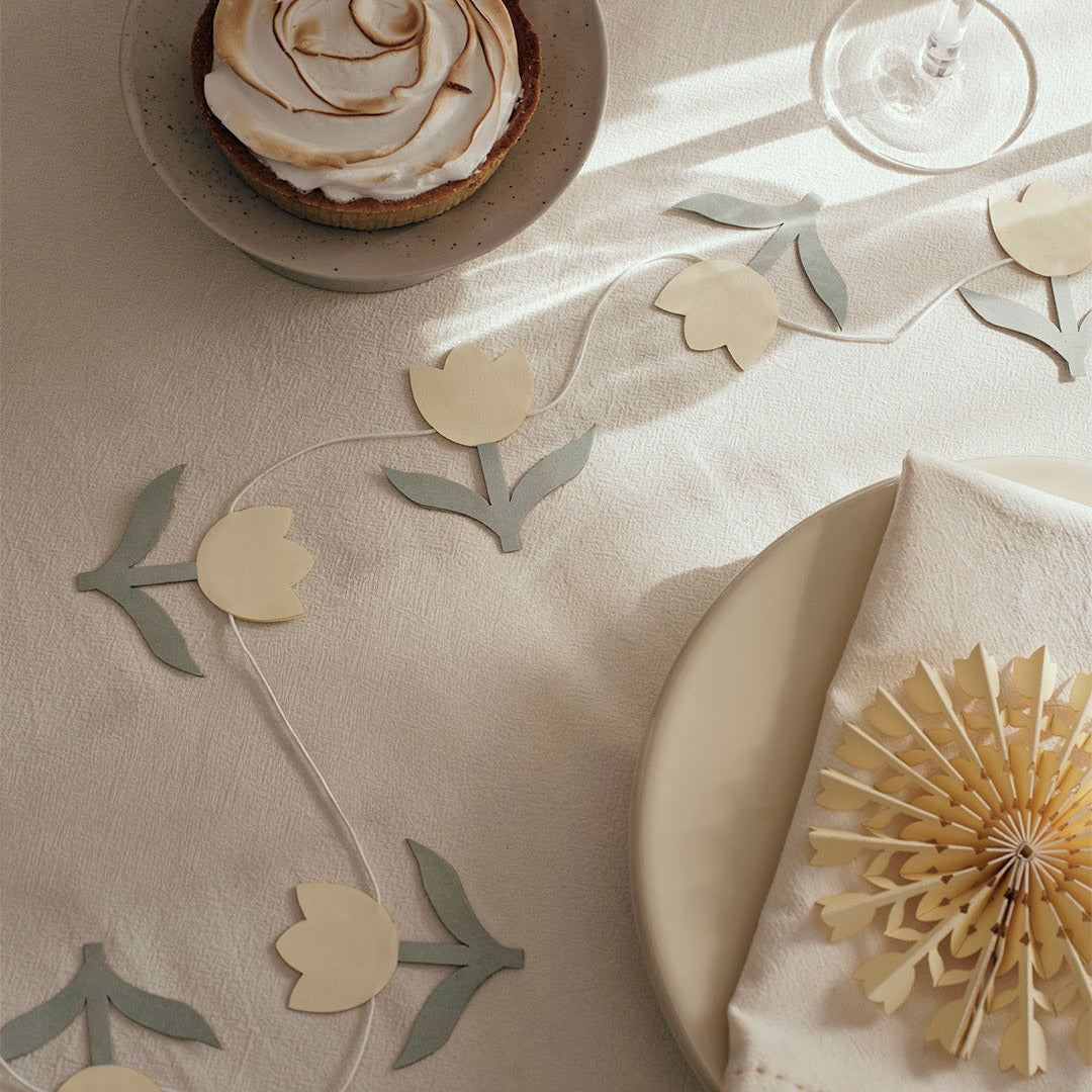 Girlande Tulpen - gelb