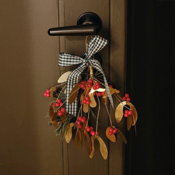 Weihnachtsschmuck Mistletoe - Deep Red