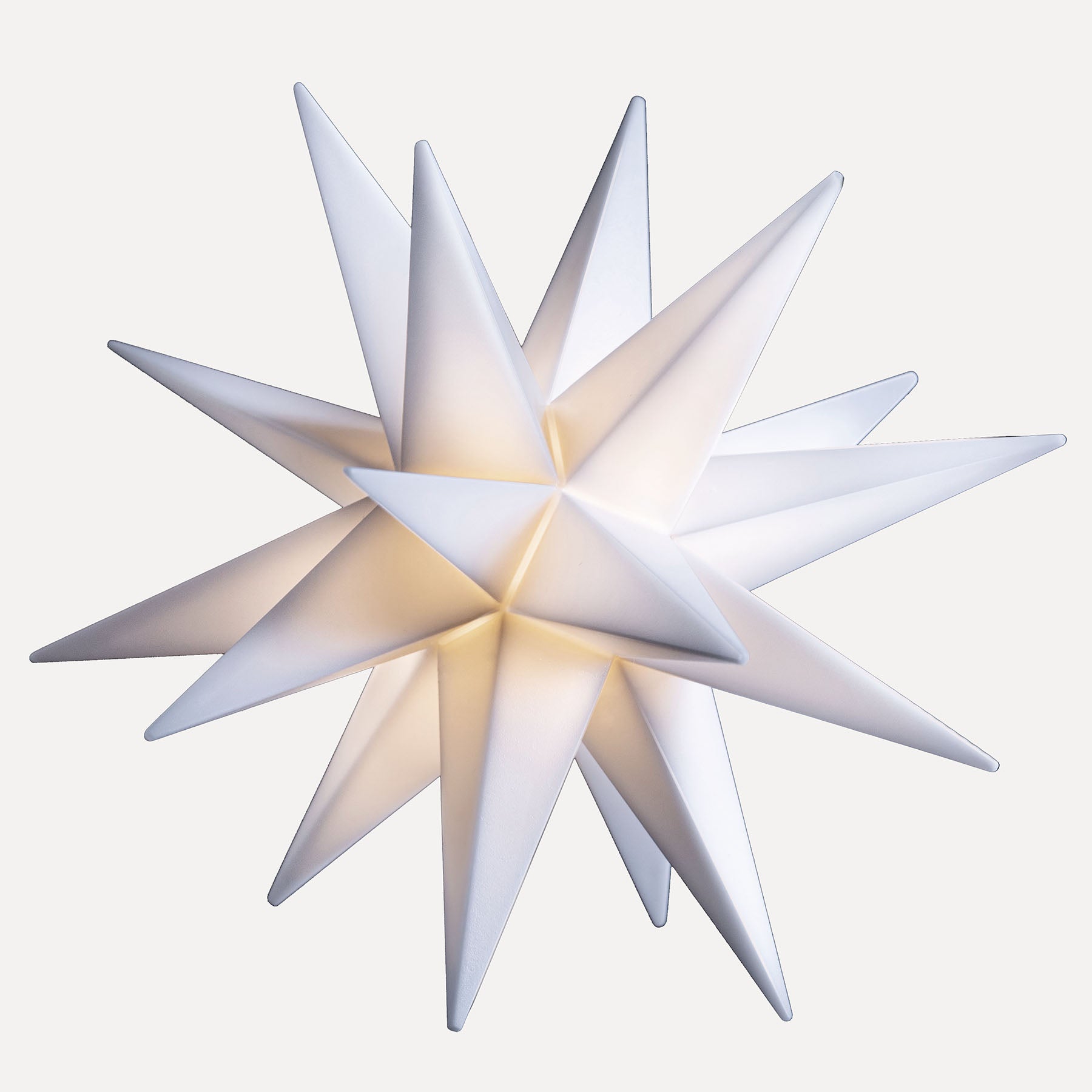 LED-Sternenkette - 9 Sterne ø 8cm - outdoorgeeignet