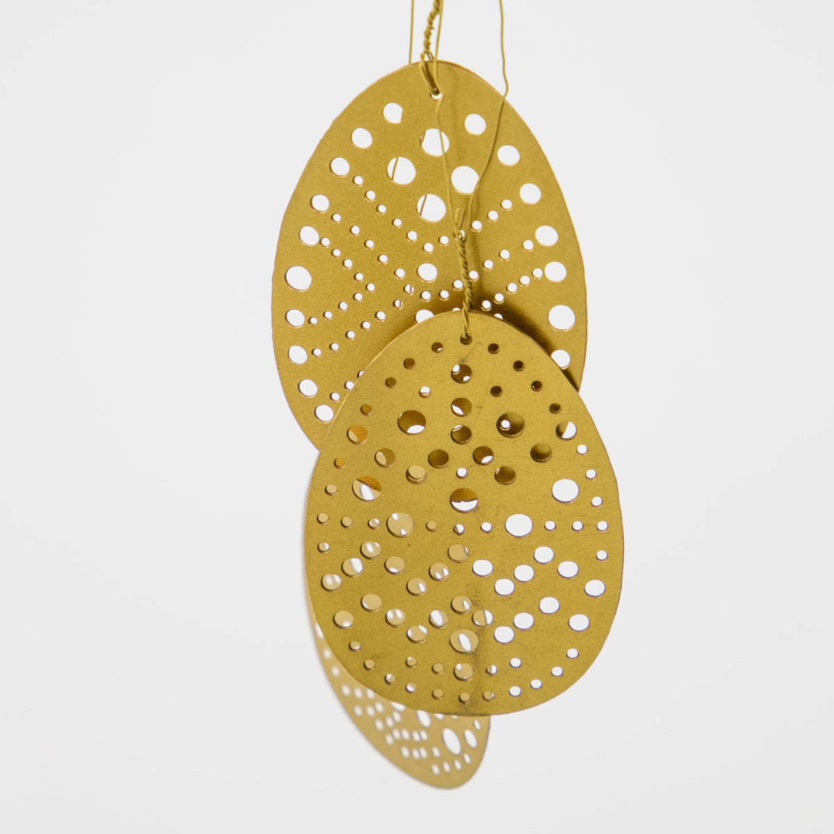 Osterschmuck Nori 3er Set - gold