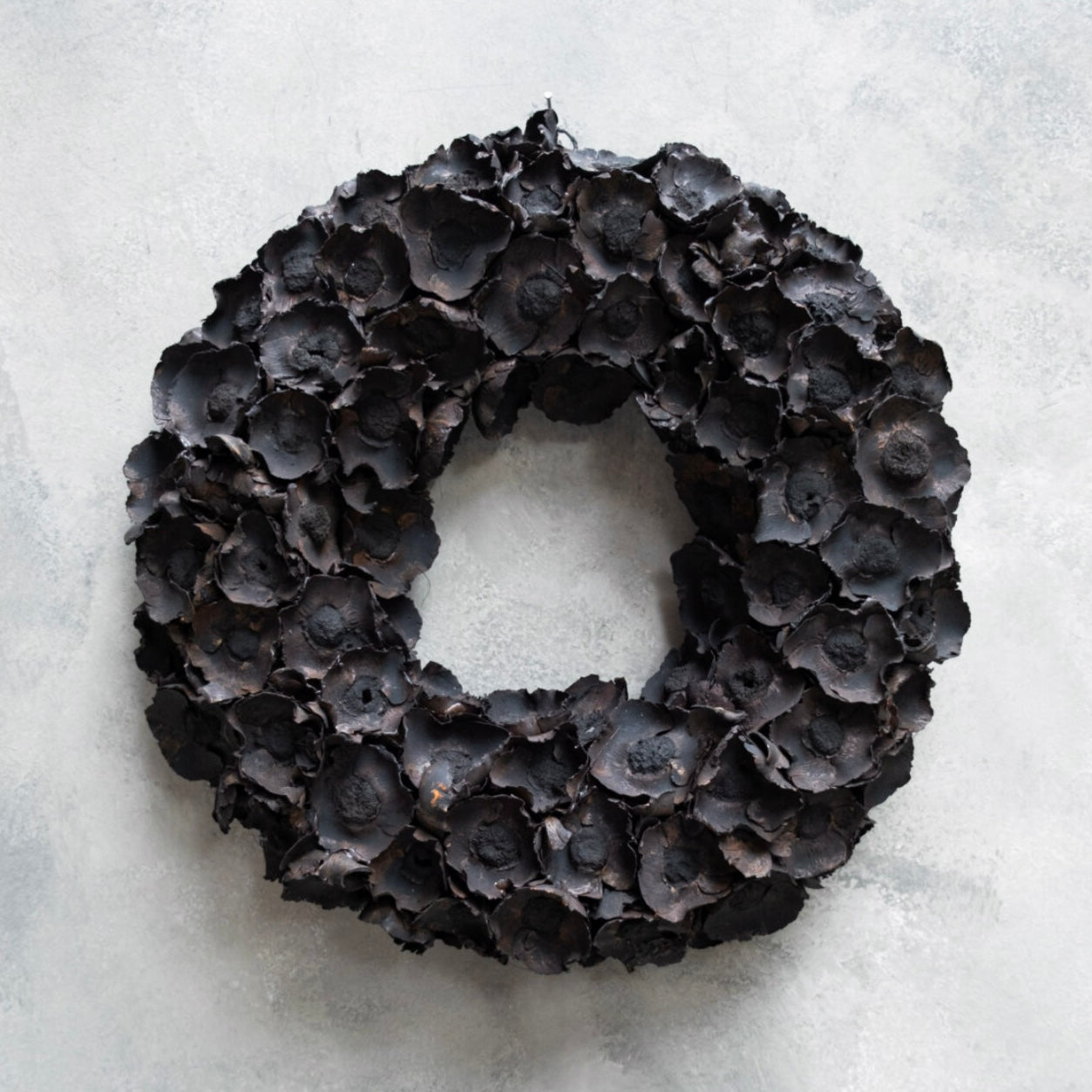 Kranz Coco flower - schwarz