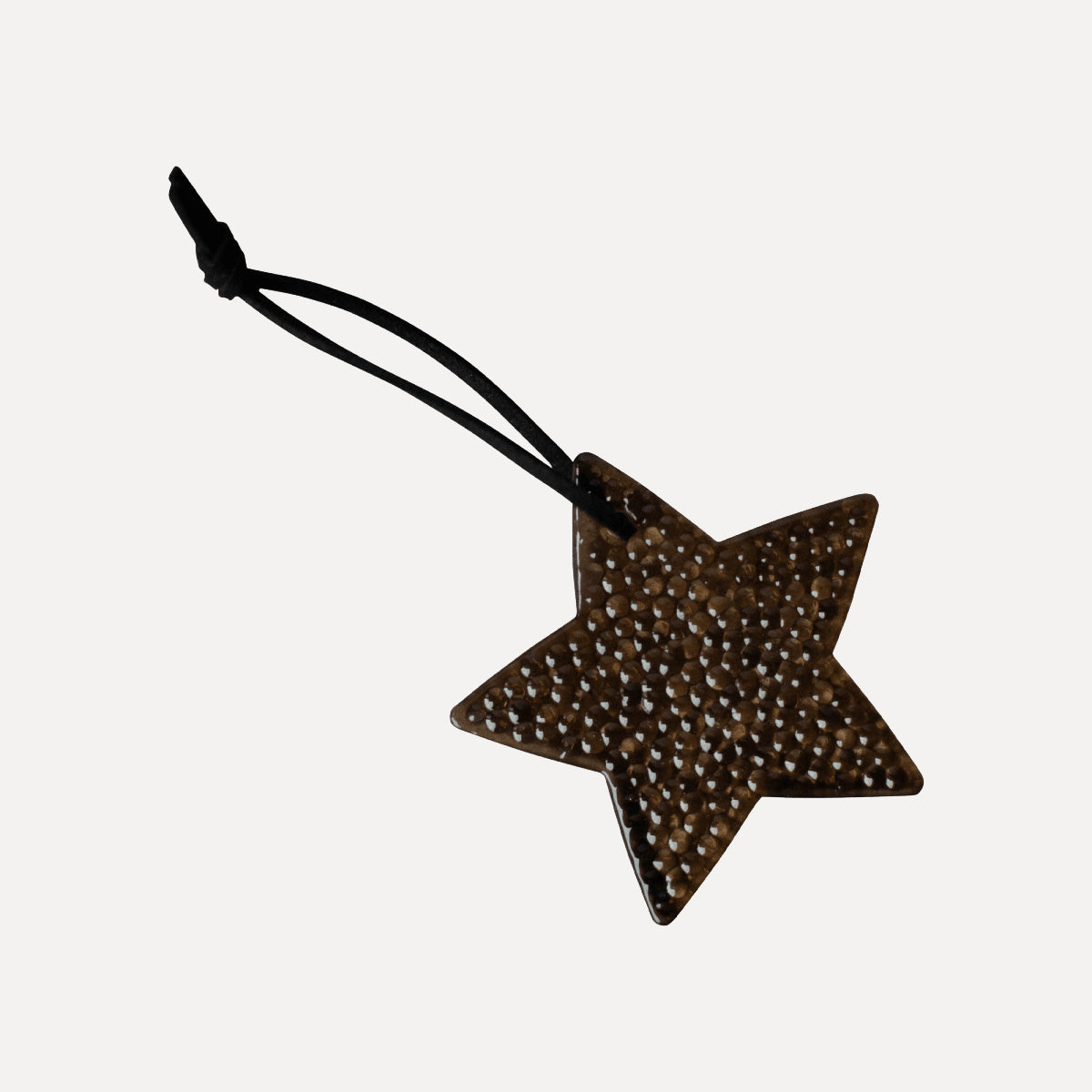 Weihnachtsdeko Anhänger Airy Stern - braun