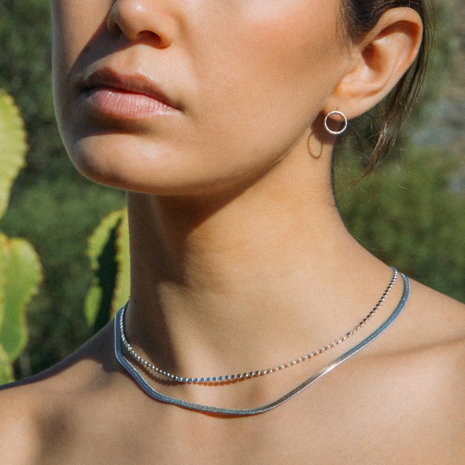 Chocker Anatole - silber