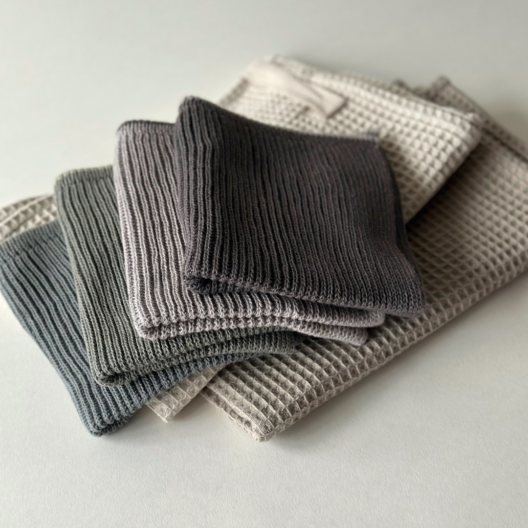 Spültuch Ripple - Flint Gray