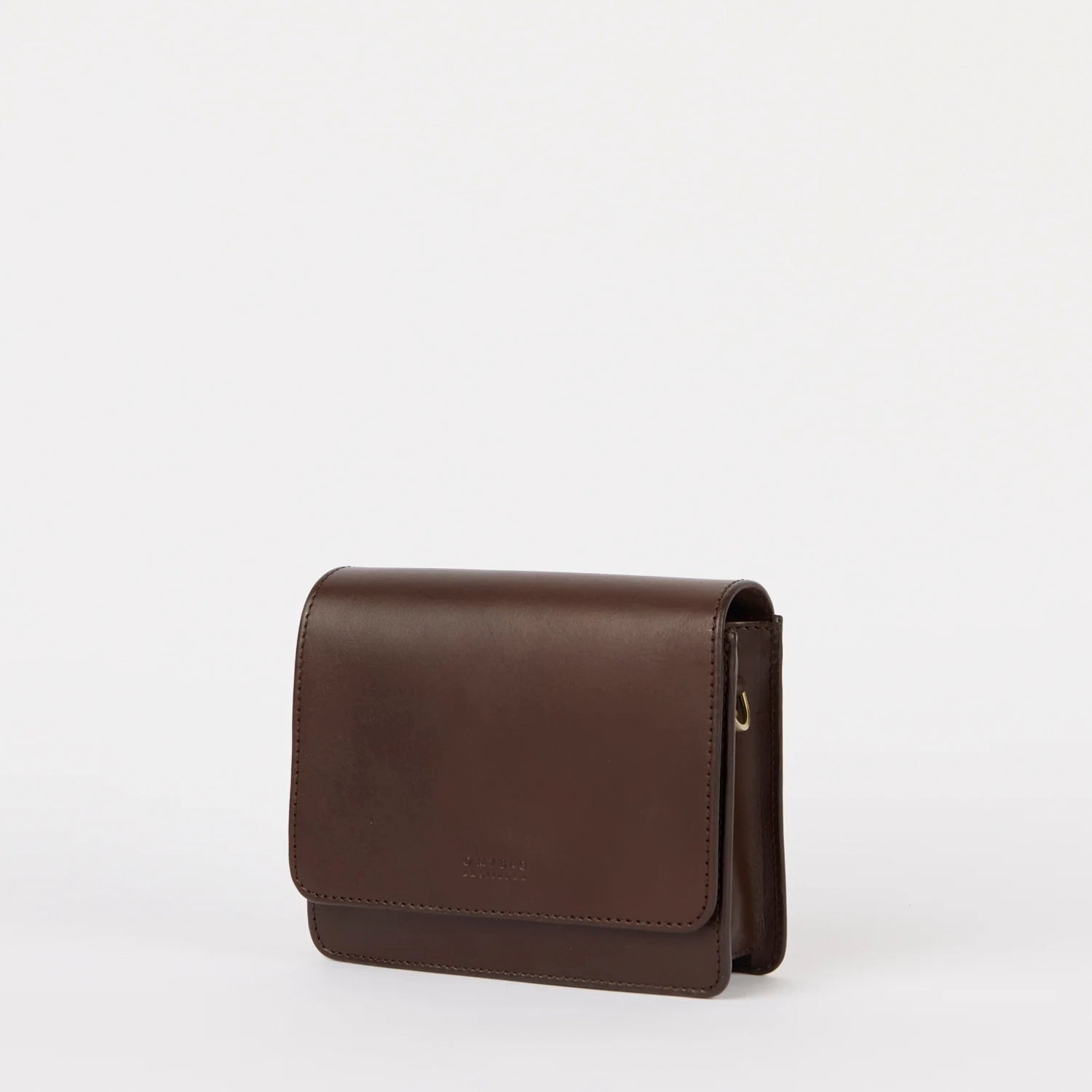 Audrey Mini Tasche - Leder Chocolate mit 2 Straps