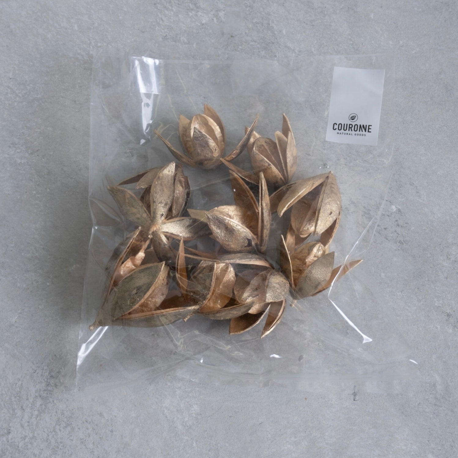 Wild Lily Blüten - light gold