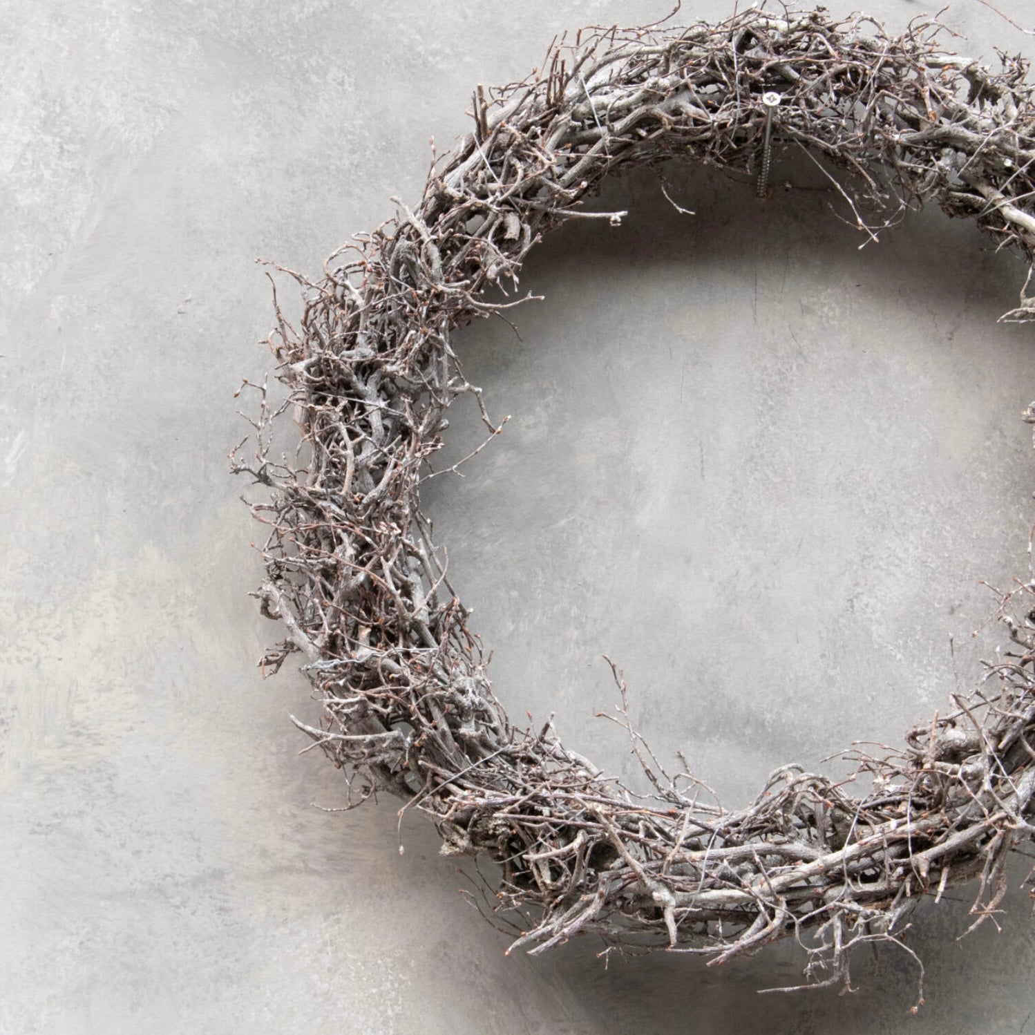 Kranz Bonsai dünn - white wash