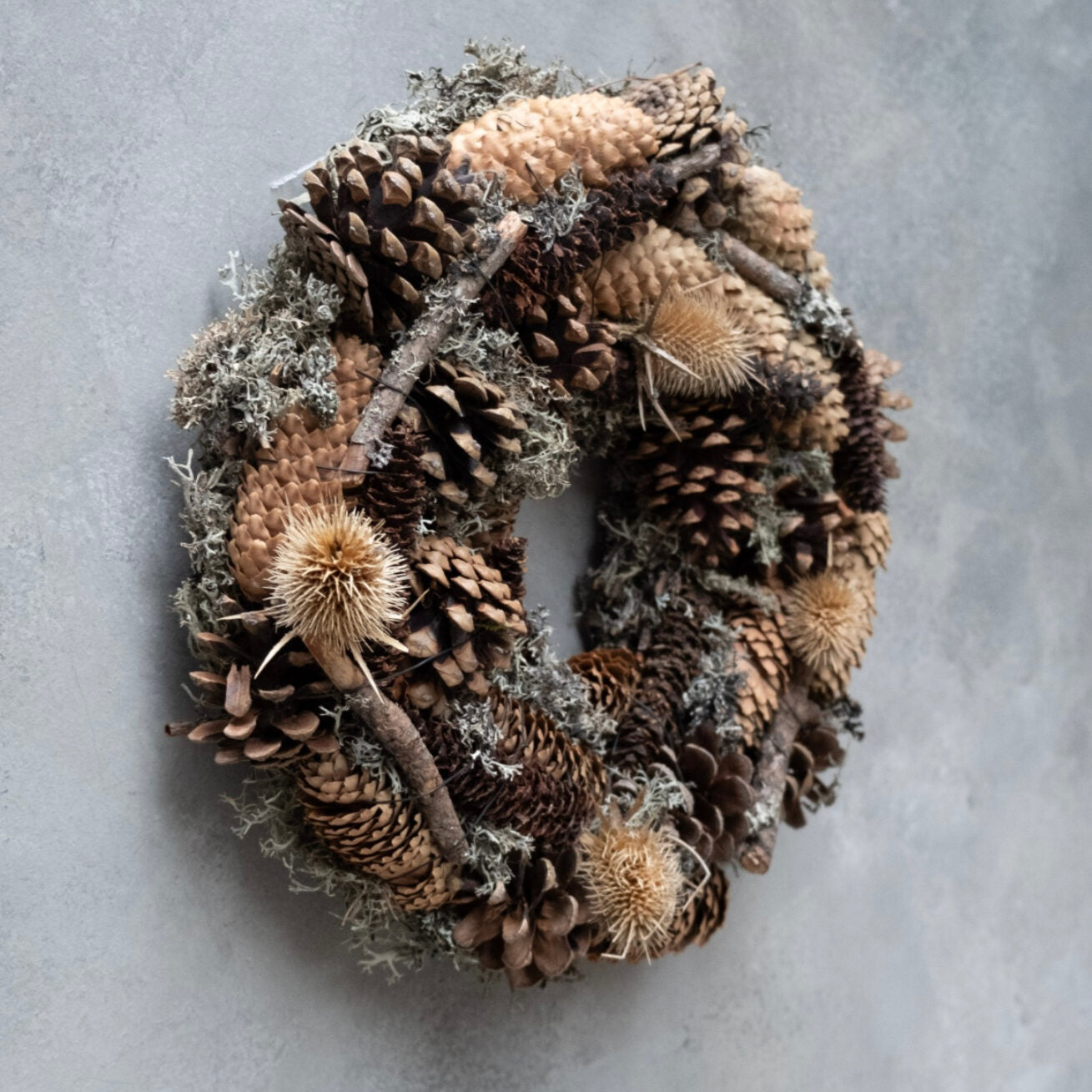 Kranz Olav - grau braun