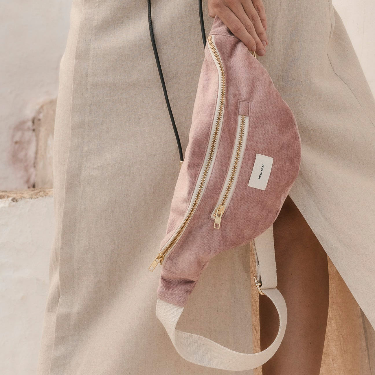 Flora Bauchtasche - altrosa