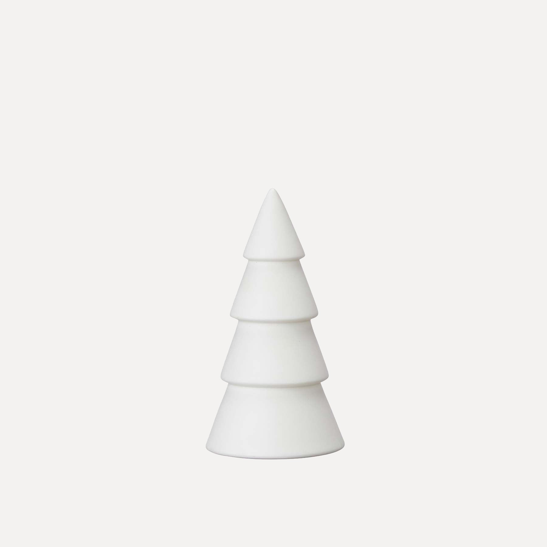 Deko Weihnachtsbaum Gran - weiß
