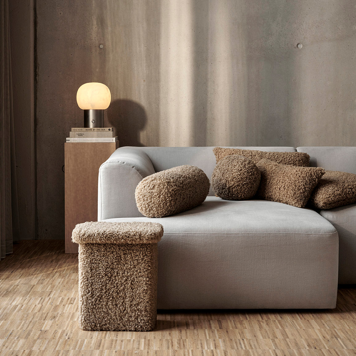 Bolster Teddy - Espresso