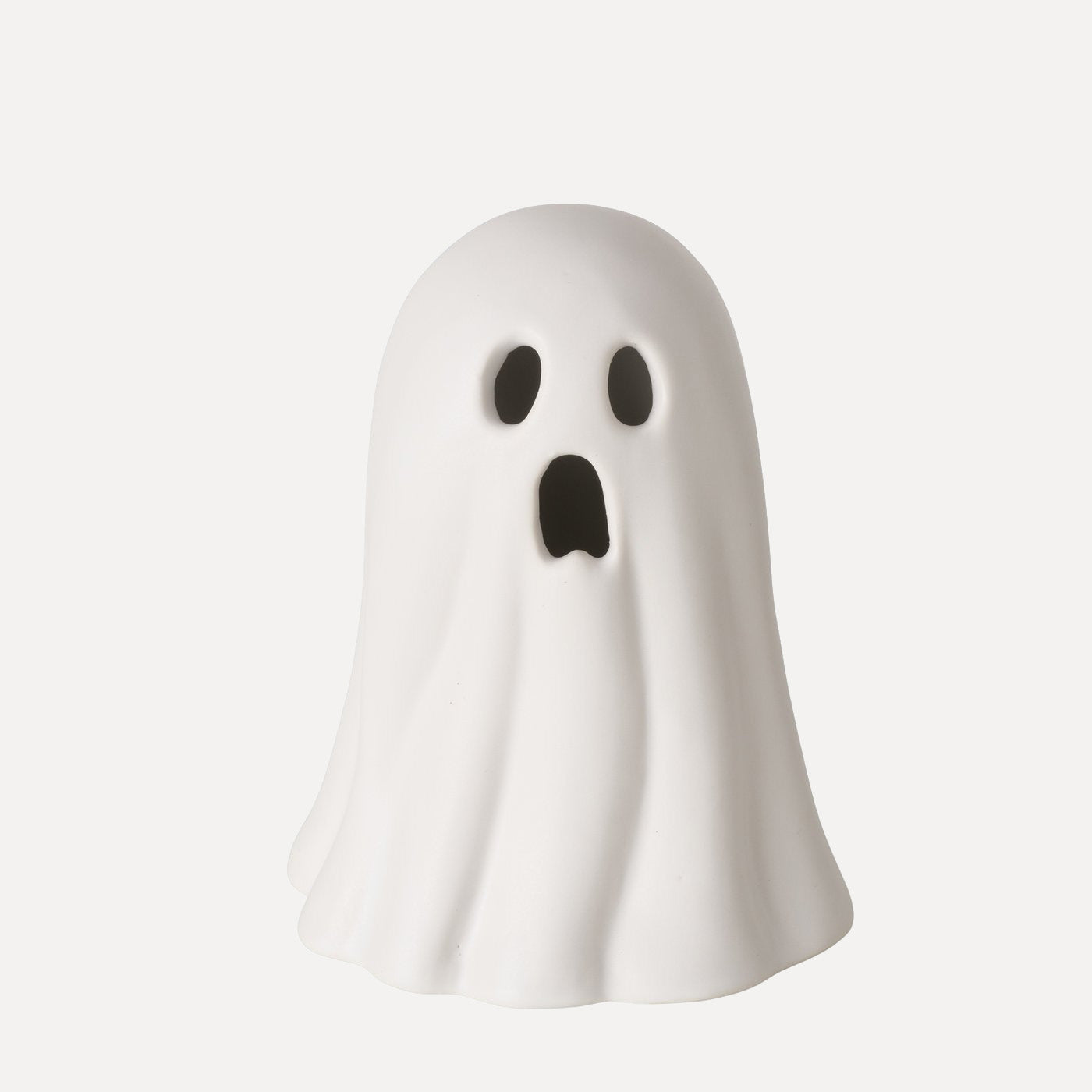 Gespenst Ghostie mit LED - weiß