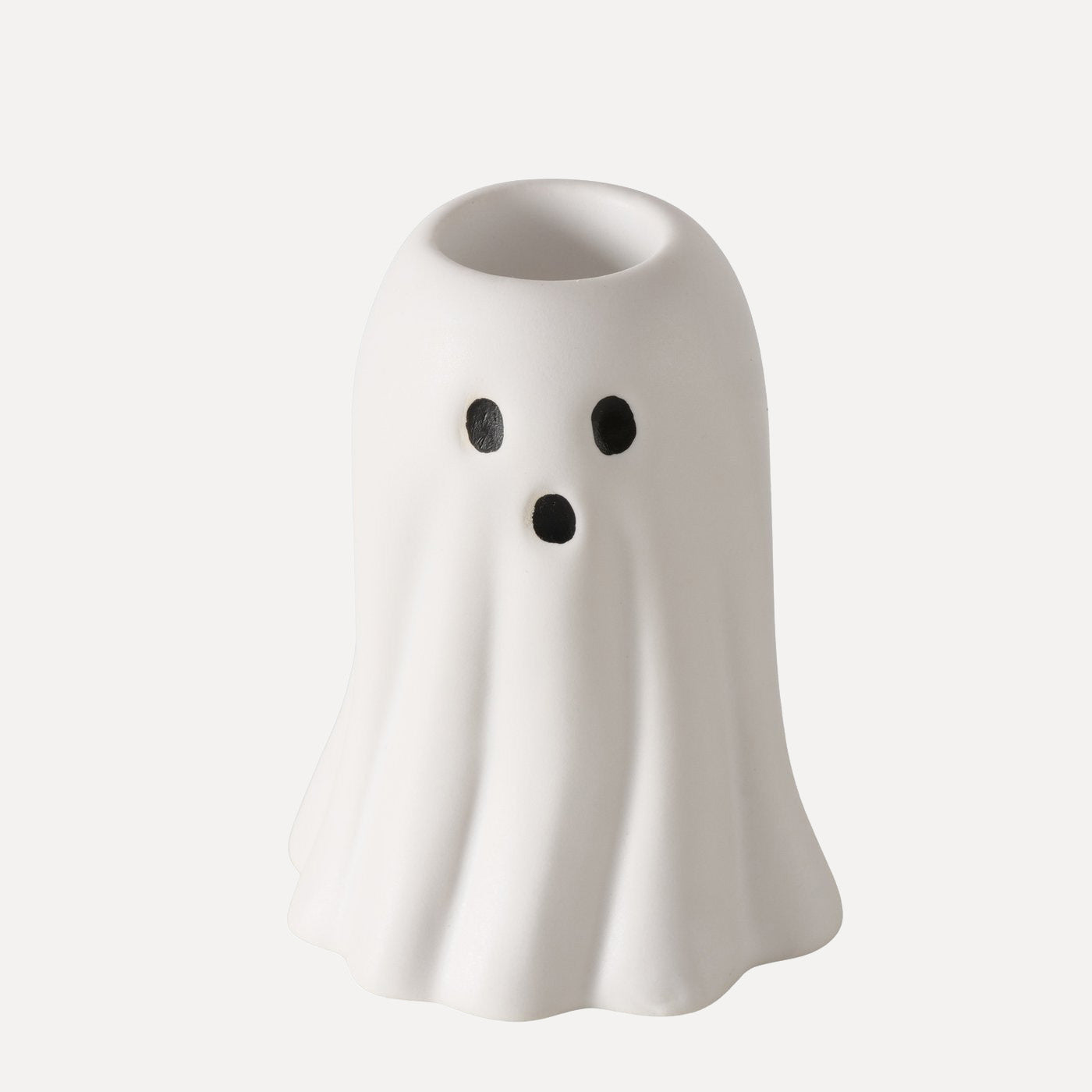 Kerzenhalter Gespenst Ghostie - weiß
